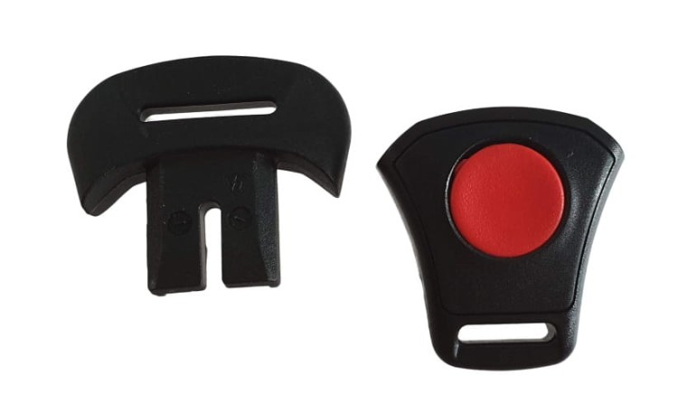 Zapięcie Plastikowe Holmbergs M2 Czarna 25/20