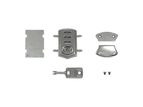 Zamek do Teczki 40x62 mm Nikiel
