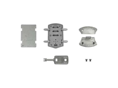 Zamek do Teczki 40x62 mm Nikiel