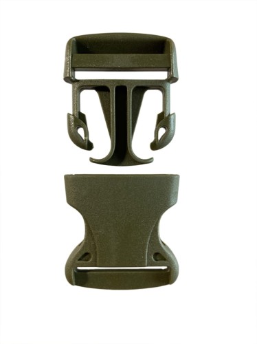 Klamra plastikowa 40mm Oliwka/Khaki 5szt