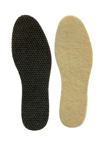 Zimowe wkładki do butów Wełna + Filc