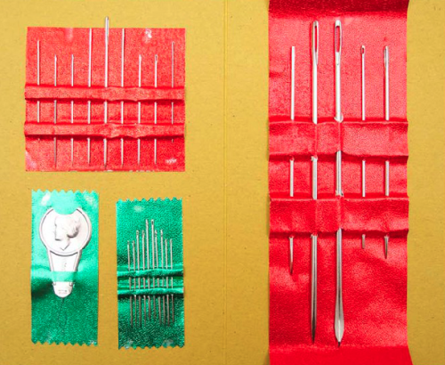 Zestaw KARNET igieł 24szt Indianin