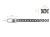 Łańcuszek do Torebki Dewizka 60cm Nikiel
