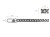 Łańcuszek do Torebki Dewizka 40cm Nikiel