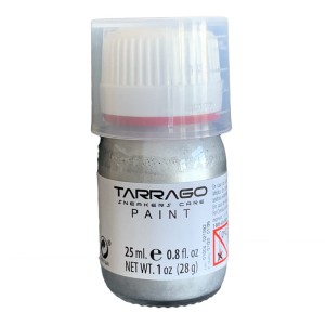 Farba do Skór efekt Aluminium Tarrago 25ml
