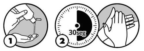 Żel do czyszczenia rąk Wodno-alkoholowy 125ml Tarrago