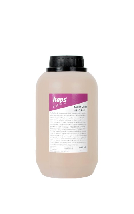 Farba do SKÓR ekoSkór 500ml Kaps Super Color