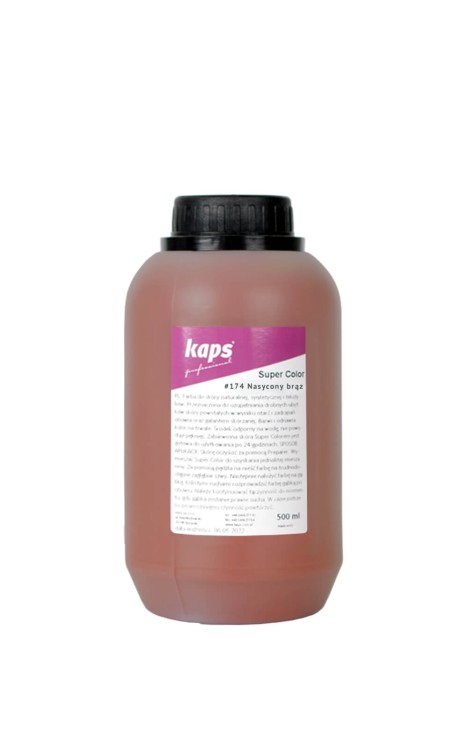 Farba do SKÓR ekoSkór 500ml Kaps Super Color
