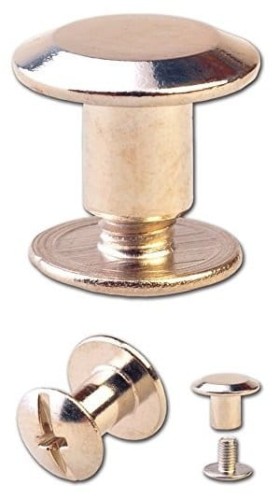 Nit skręcany Nity Śrubka 5mm Srebrny 20szt