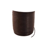 Rzemień Rzemyk Skóra fi 1,5mm Czarny 5m