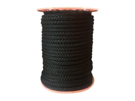 Sznur Lina 8mm Polipropylen Czarna 100mb