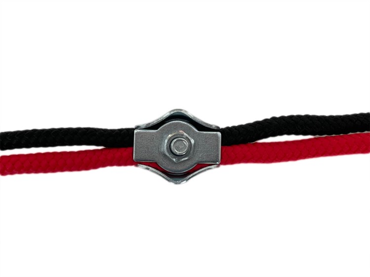 Zacisk Linowy Siodełkowy 6mm 5szt