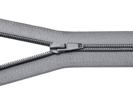 Zamek błyskawiczny #5 Rozdzielczy 65cm Szary 5szt