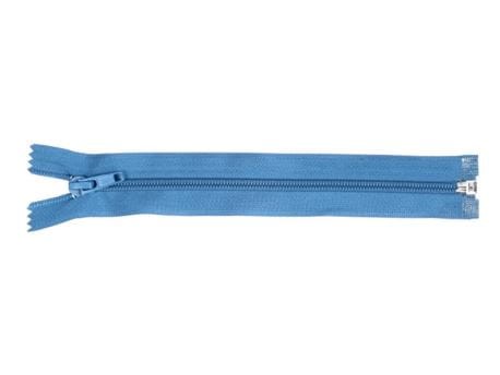 Zamek błyskawiczny #5 Rozdzielczy 80cm Niebieski 5szt