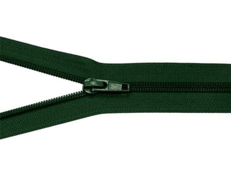 Zamek błyskawiczny #5 Rozdzielczy 80cm Ciemna Zieleń 5szt