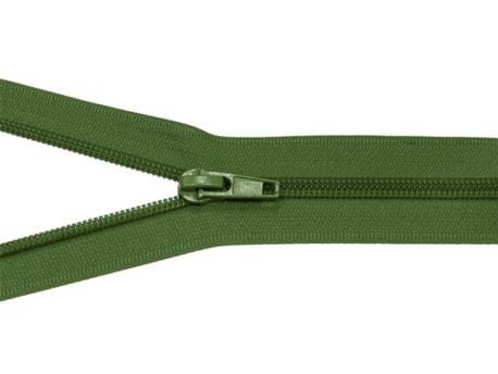 Zamek błyskawiczny #5 Rozdzielczy 70cm Oliwka 5szt
