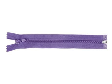 Zamek błyskawiczny #5 Rozdzielczy 25cm Ultra Fiolet 5szt