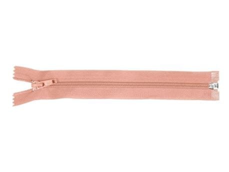 Zamek błyskawiczny #5 Rozdzielczy 25cm Brudny Róż 5szt