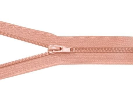 Zamek błyskawiczny #5 Rozdzielczy 75cm Brudny Róż 5szt