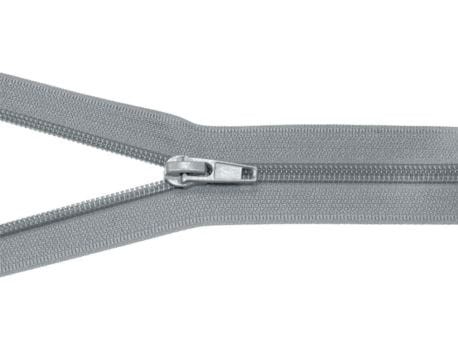 Zamek błyskawiczny #5 Rozdzielczy 60cm Zimny Popiel 5szt