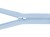 Zamek błyskawiczny #5 Rozdzielczy 80cm Błękit 5szt