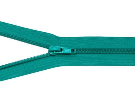 Zamek błyskawiczny #5 Rozdzielczy 25cm Turkus 5szt