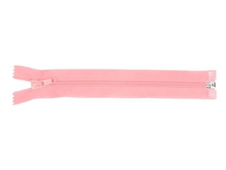 Zamek błyskawiczny #5 Rozdzielczy 55cm Pudrowy Róż 5szt