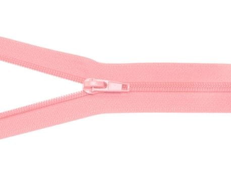 Zamek błyskawiczny #5 Rozdzielczy 65cm Pudrowy Róż 5szt