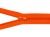 Zamek błyskawiczny #5 Rozdzielczy 80cm Pomarańcz 5szt