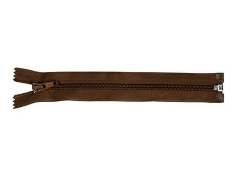 Zamek błyskawiczny #5 Rozdzielczy 55cm Brunatny 5szt