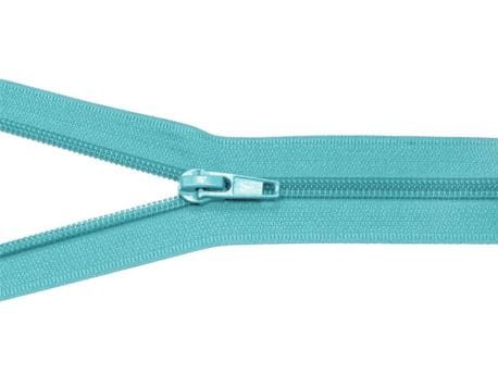 Zamek błyskawiczny #5 Rozdzielczy 60cm Lazurowy 5szt