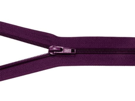 Zamek błyskawiczny #5 Rozdzielczy 30cm Ciemny Fiolet 5szt