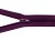 Zamek błyskawiczny #5 Rozdzielczy 35cm Ciemny Fiolet 5szt
