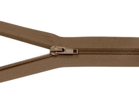 Zamek błyskawiczny #5 Rozdzielczy 45cm Kawa 5szt