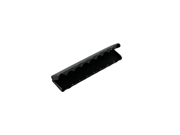 Zakończenie Taśmy Pasa 30mm 10szt Czarny mat