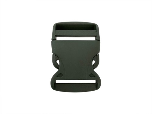 Klamra plastikowa 40mm Zieleń Wojskowa 5szt