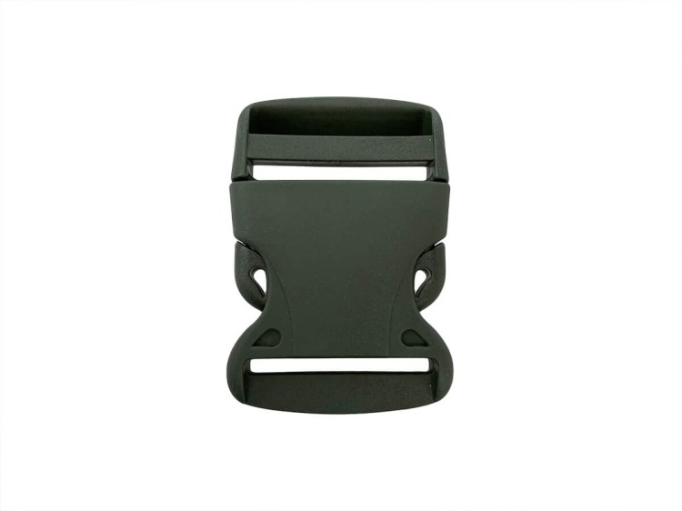 Klamra plastikowa 40mm Zieleń Wojskowa 5szt