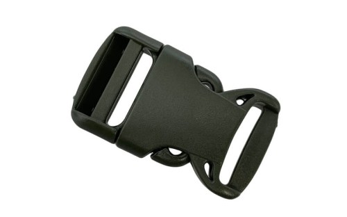 Klamra plastikowa 25mm Zieleń Wojskowa 5szt