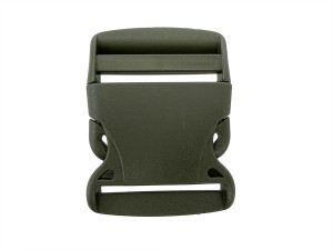 Klamra plastikowa 50mm Zieleń Wojskowa 5szt