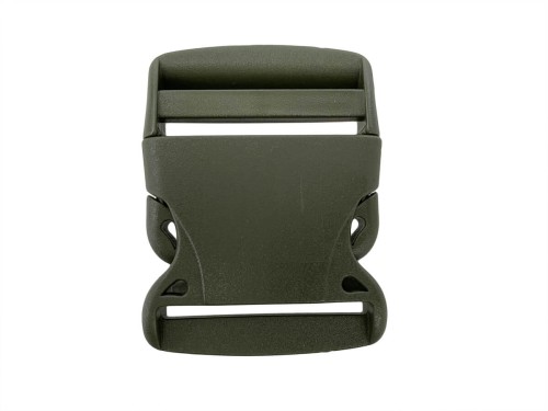 Klamra plastikowa 50mm Zieleń Wojskowa 5szt