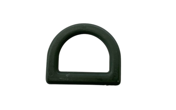 Półkole plastikowe 25mm Zieleń Wojskowa 10szt