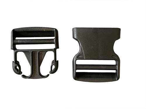 Klamra Zapięcie 50mm plastik 2xRegualcja 5szt