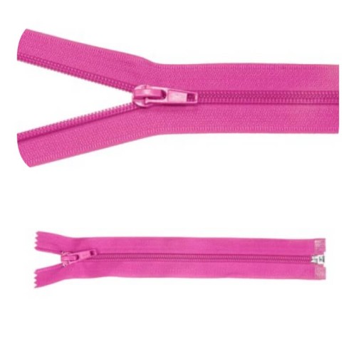 Zamek błyskawiczny #5 Rozdzielczy 25cm Róż 5szt