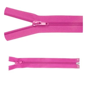 Zamek błyskawiczny #5 Rozdzielczy 55cm Róż 5szt