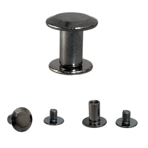 Nit skręcany Nity Skręcane Śrubka 7mm C.Nikiel 10szt