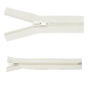 Zamek błyskawiczny #5 Rozdzielczy 55cm Jasny Beż 5szt