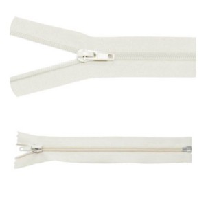 Zamek błyskawiczny #5 Rozdzielczy 25cm Jasny Beż 5szt