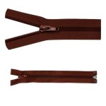Zamek błyskawiczny #5 Rozdzielczy 80cm Brąz 5szt