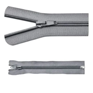 Zamek błyskawiczny #5 Rozdzielczy 70cm Szary 5szt