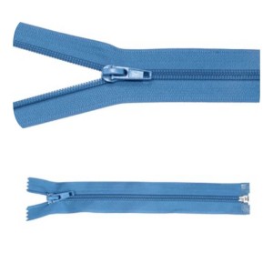 Zamek błyskawiczny #5 Rozdzielczy 25cm Niebieski 5szt 